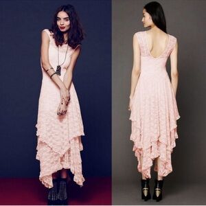 Free People French Courtship Lace dress XS